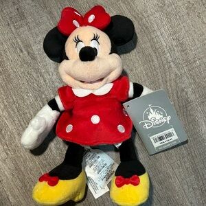 Disney Minnie Mouse Plush - Red, Black, and Yellow